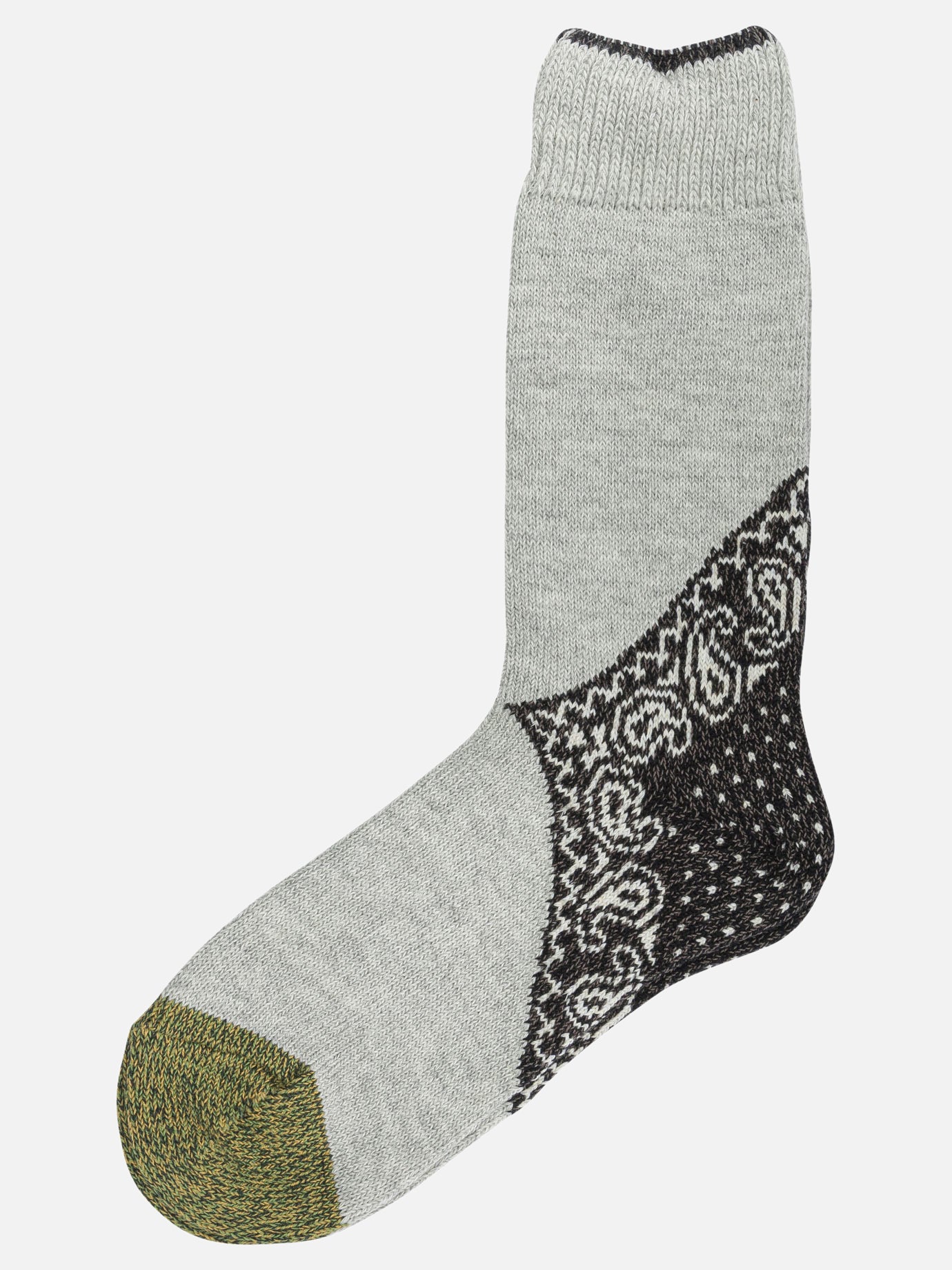 Classic socks 70% cotton 30% acrylic  Grey - KAPITAL Men | PDP | VIETTI Online Store | thumbnail