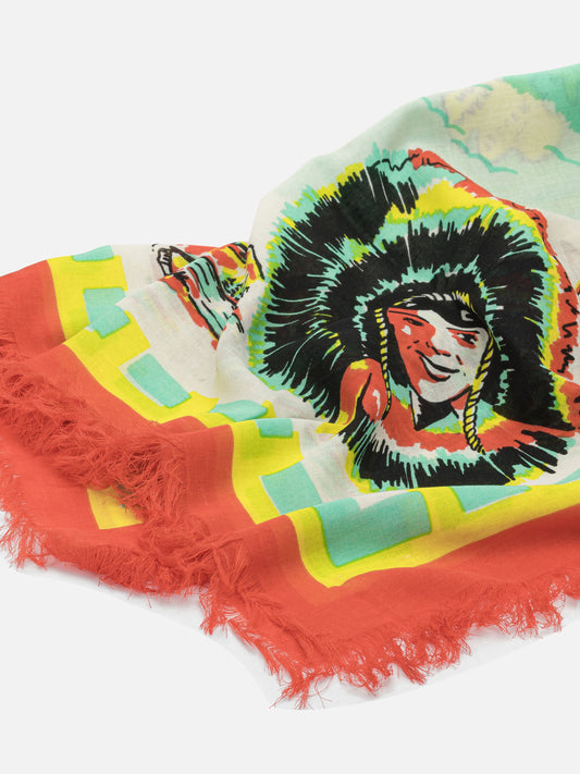 Silk scarves 100% rayon  Beige - KAPITAL Men | PLP | VIETTI Online Store | 2
