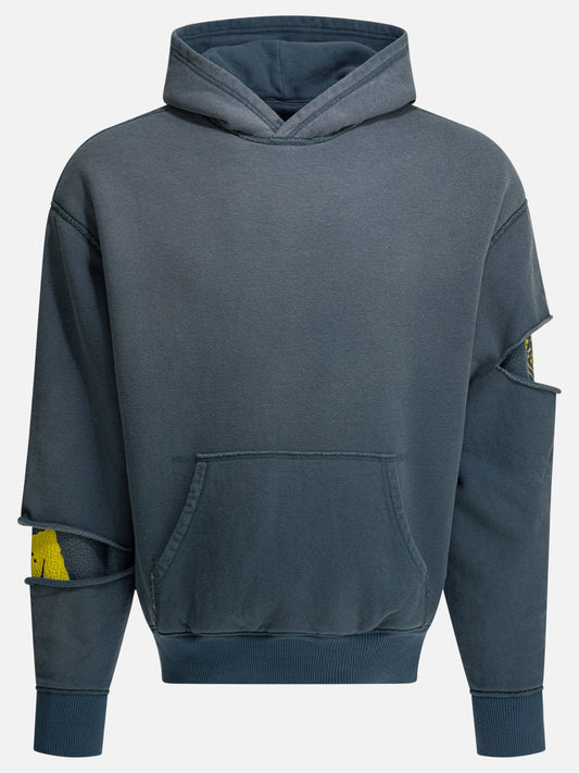 Hoodies Solid colour  Blue - KAPITAL Men | PDP | VIETTI Online Store 
