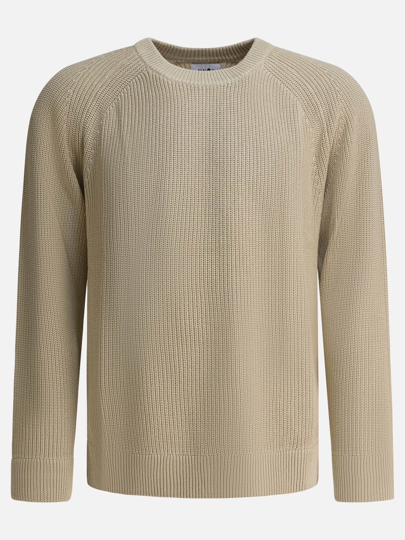 Crewneck sweaters Solid colour  Beige - NN.07 Men | PDP | VIETTI Online Store | thumbnail