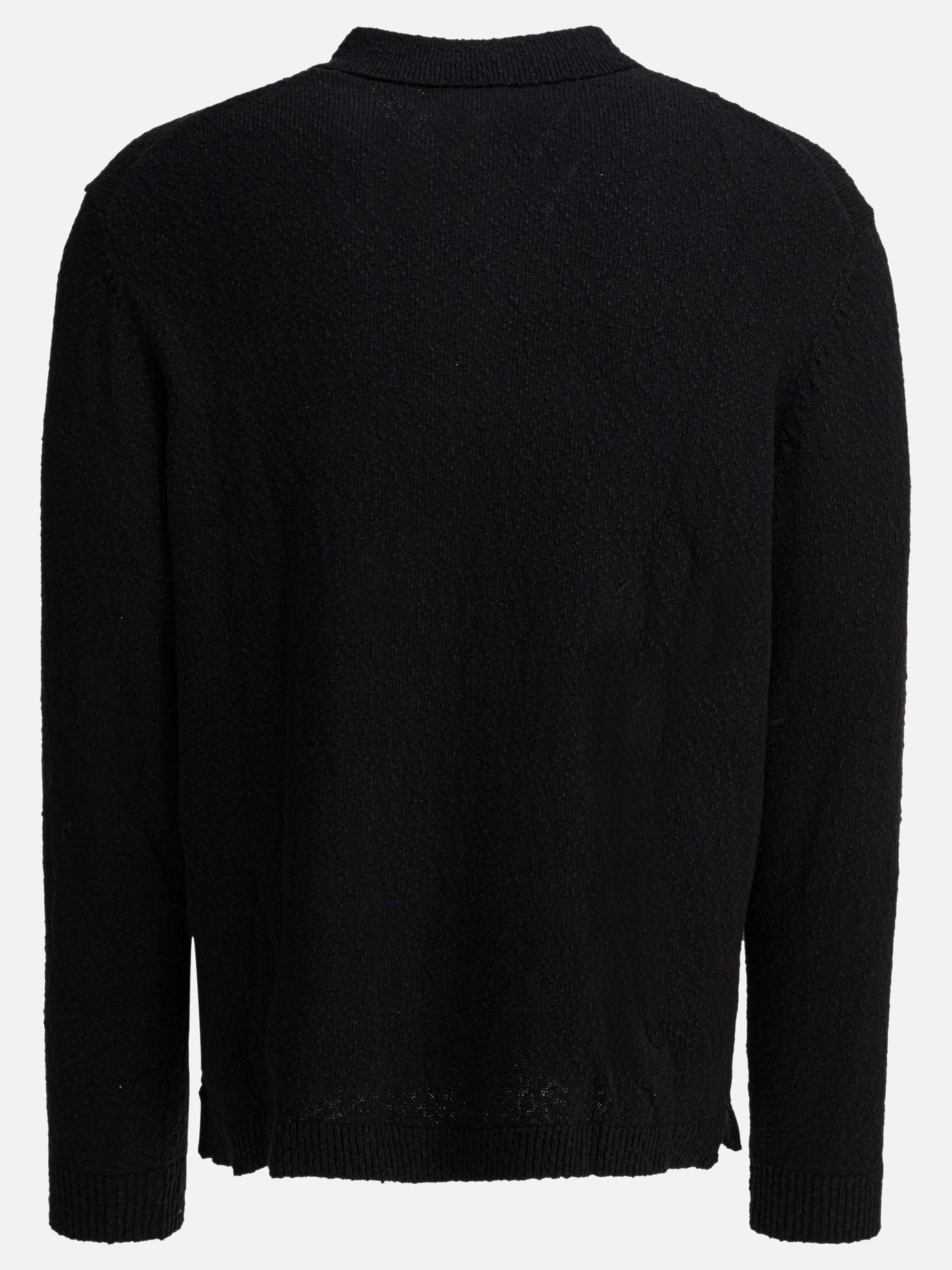 Polo shirts with buttons Solid colour  Black - NN.07 Men | PDP | VIETTI Online Store | Zoom-Modal_2
