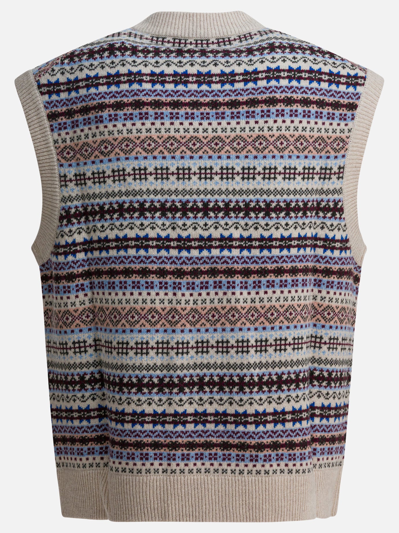 Vests Textured knit  Beige - NN.07 Men | PDP | VIETTI Online Store | Zoom-Modal_2
