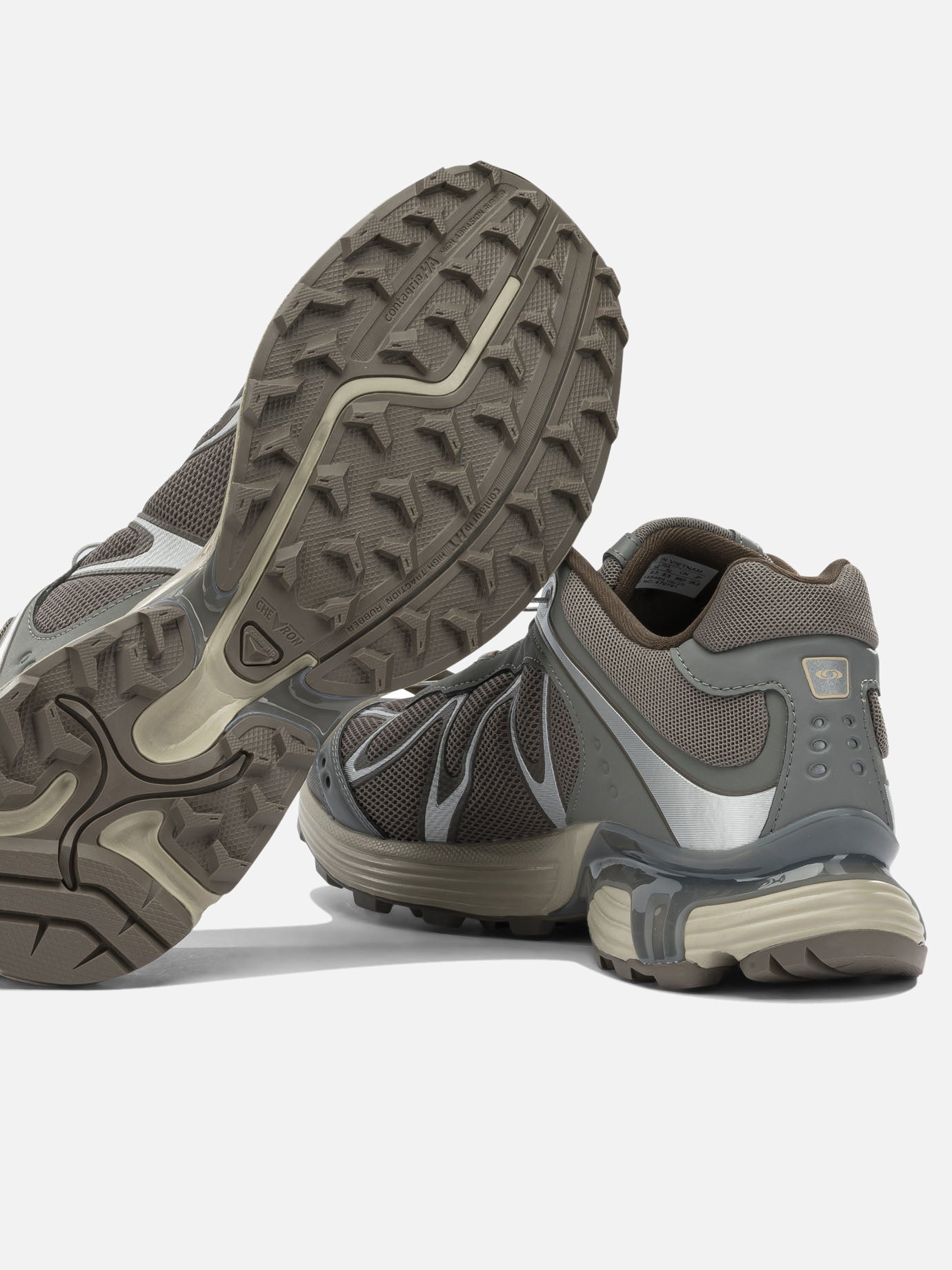 Low top sneakers 100% mesh - 100% rubber  Brown - Salomon Men | PDP | VIETTI Online Store | thumbnail_5