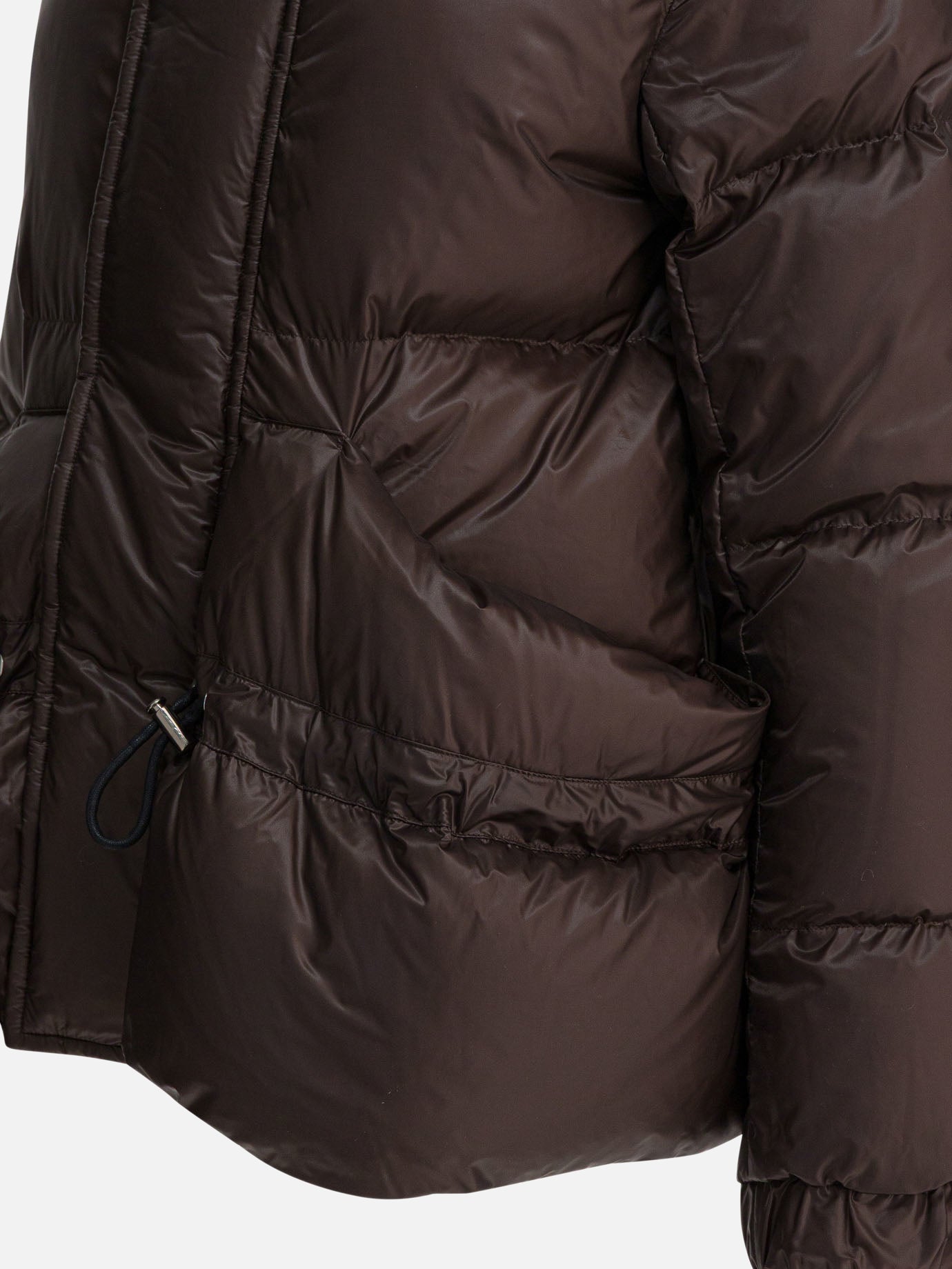 Down jackets Solid colour  Brown - Sacai Women | PDP | VIETTI Online Store | Zoom-Modal_4
