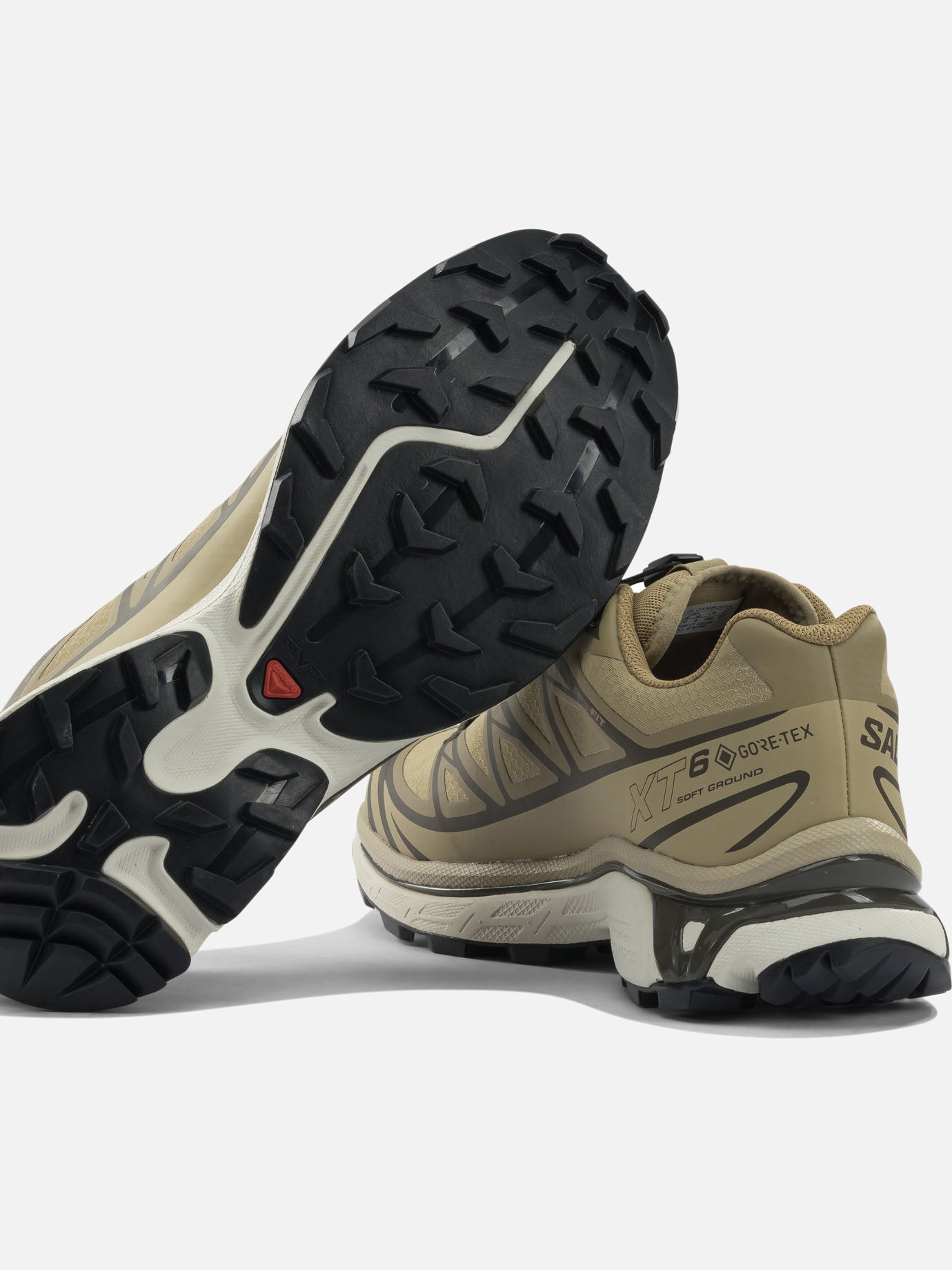 Sneaker alte 50% synthetic leather 50% mesh - 100% rubber  Beige - Salomon Uomo | PDP | VIETTI Online Store | Zoom-Modal_5

