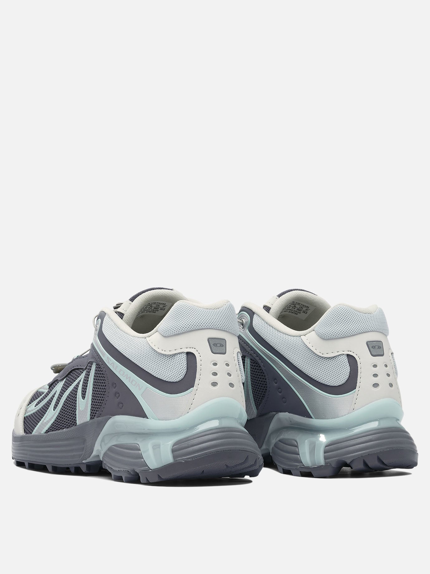 Low top sneakers 50% synthetic leather 50% mesh - 100% rubber  Grey - Salomon Men | PDP | VIETTI Online Store | thumbnail_4