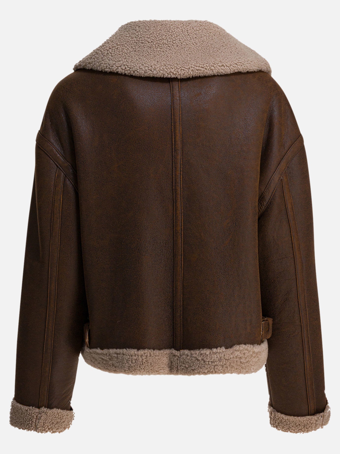 Giacche shearling Solid colour  Marrone - Salvatore Santoro Donna | PDP | VIETTI Online Store | thumbnail_2