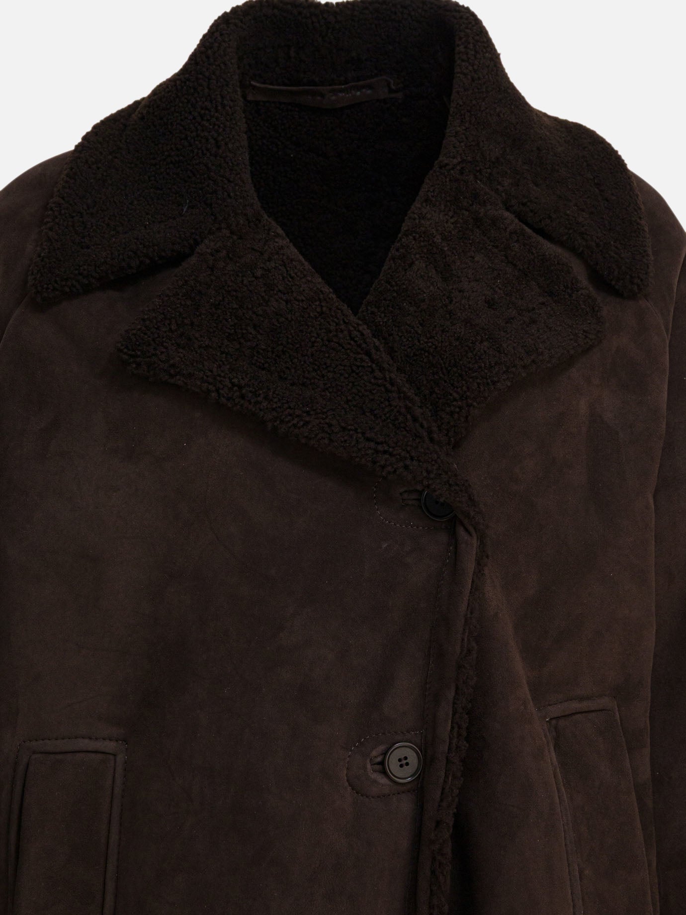 Giacche shearling Solid colour  Marrone - Salvatore Santoro Donna | PDP | VIETTI Online Store | Zoom-Modal_3
