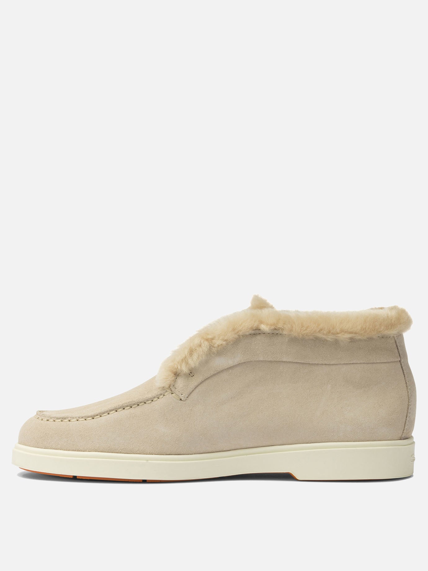 Mocassini 100% calf leather - 100% rubber  Beige - Santoni Donna | PDP | VIETTI Online Store | thumbnail_3