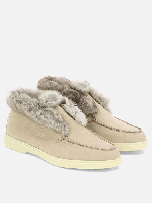 Stivaletti pull-on 100% calf leather - 100% rubber  Rosa - Santoni Donna | PLP | VIETTI Online Store | 2
