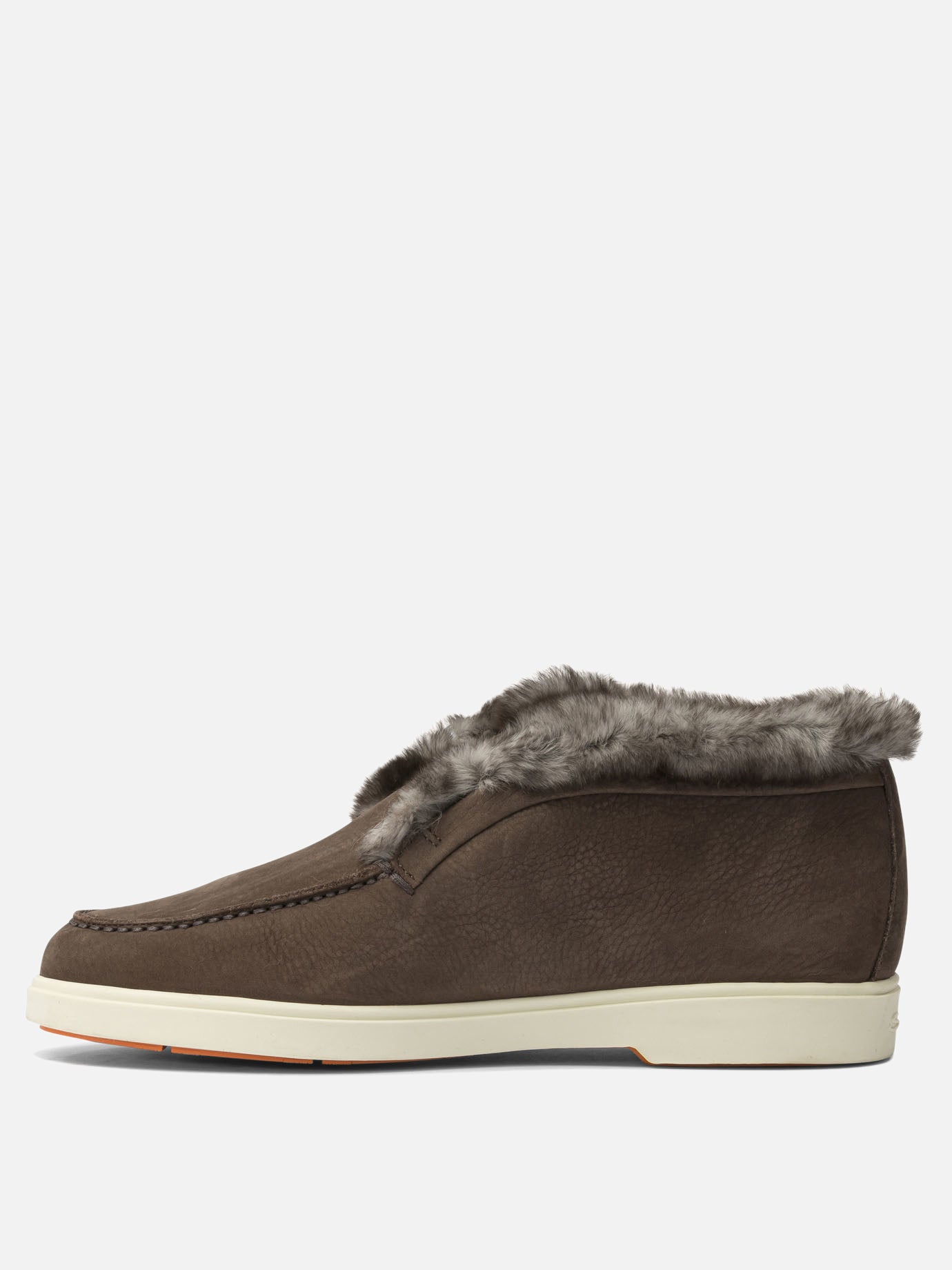 Mocassini 100% calf leather - 100% rubber  Marrone - Santoni Donna | PDP | VIETTI Online Store | Zoom-Modal_3
