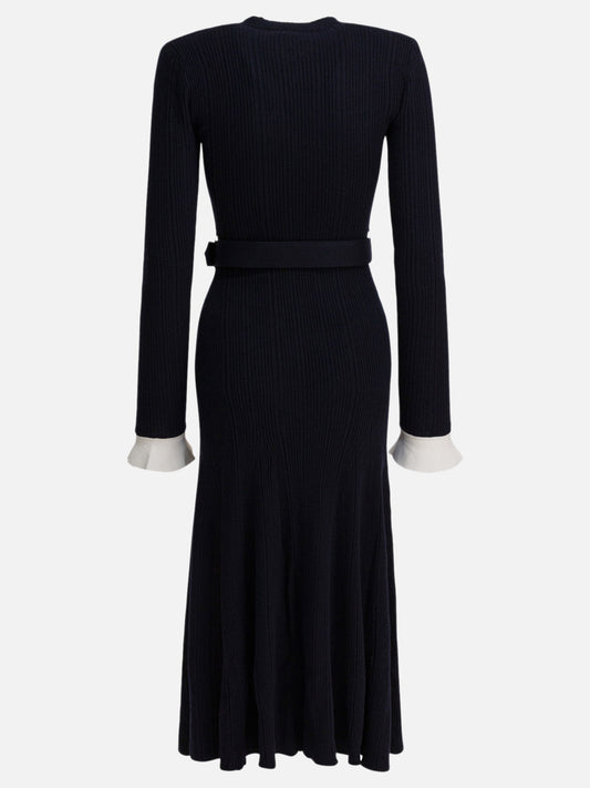 Midi dresses Solid colour  Blue - Self-portrait Women | PDP | VIETTI Online Store | 2
