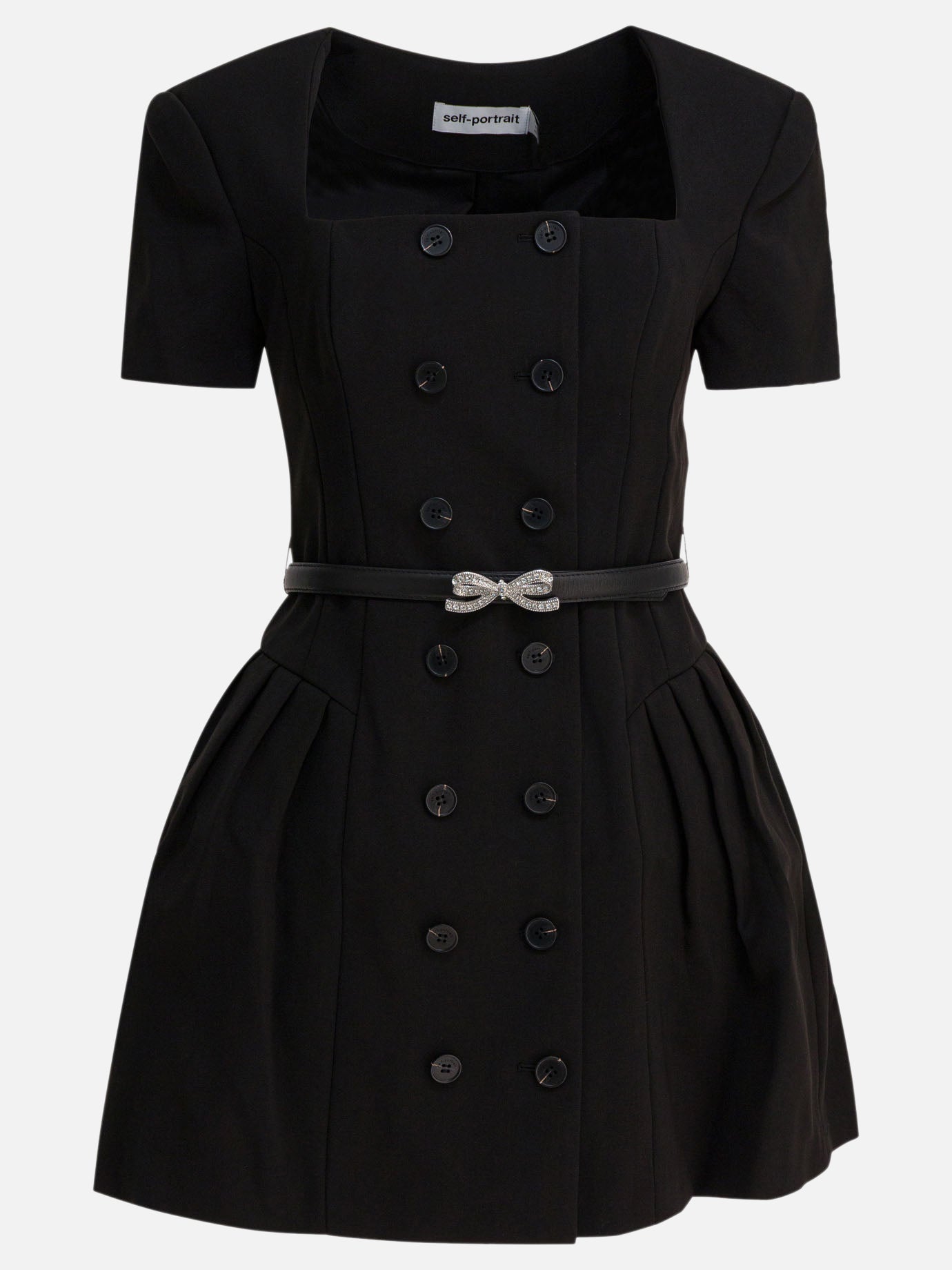 Abiti corti Solid colour  Nero - Self-portrait Donna | PDP | VIETTI Online Store | Zoom-Modal
