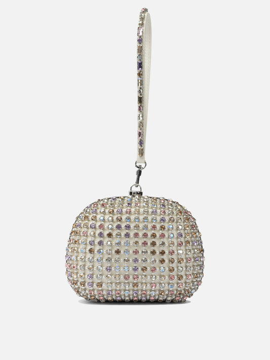 Minaudiere 100% cow leather  Argento - Self-portrait Donna | PLP | VIETTI Online Store 
