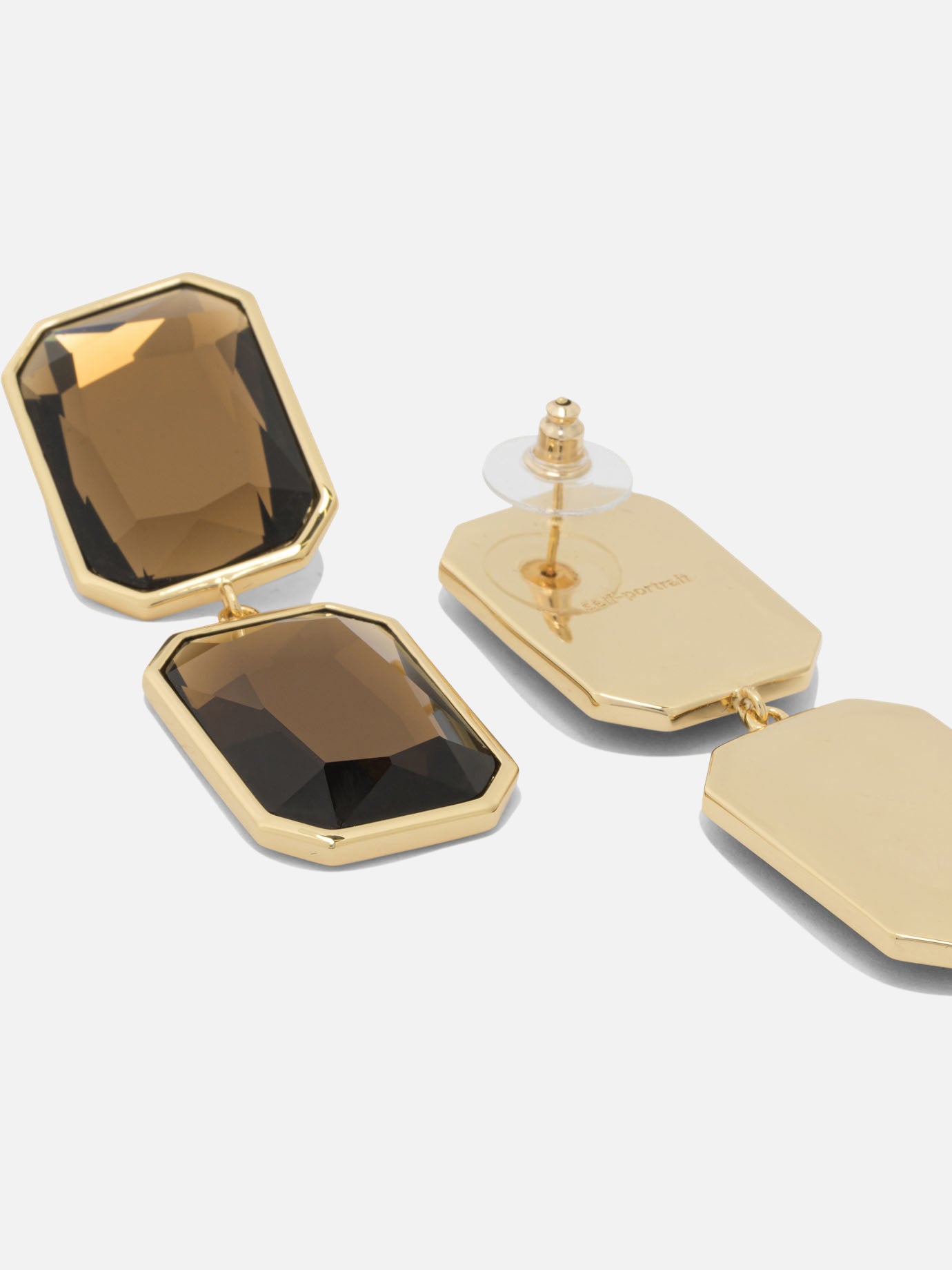 Orecchini 100% brass  Oro - Self-portrait Donna | PDP | VIETTI Online Store | thumbnail_2