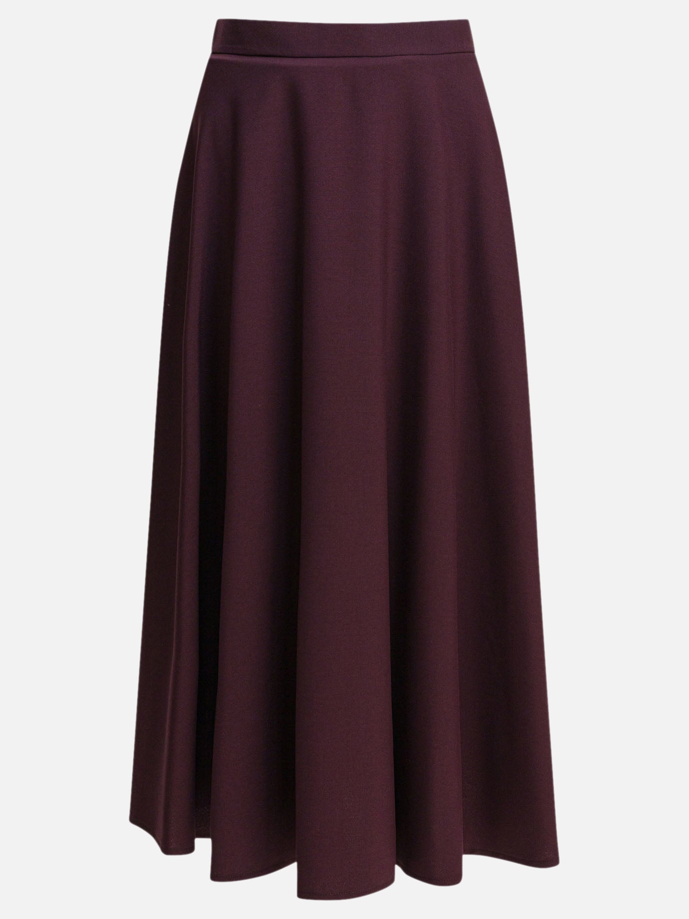 Long skirts Solid colour  Bordeaux - Semper Women | PDP | VIETTI Online Store | Zoom-Modal
