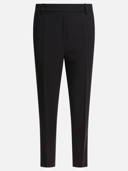 Leisure trousers Solid colour  Black - Semper Women | PLP | VIETTI Online Store 
