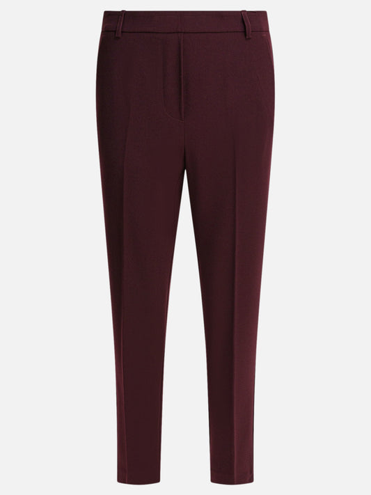 Leisure trousers Solid colour  Bordeaux - Semper Women | PLP | VIETTI Online Store 
