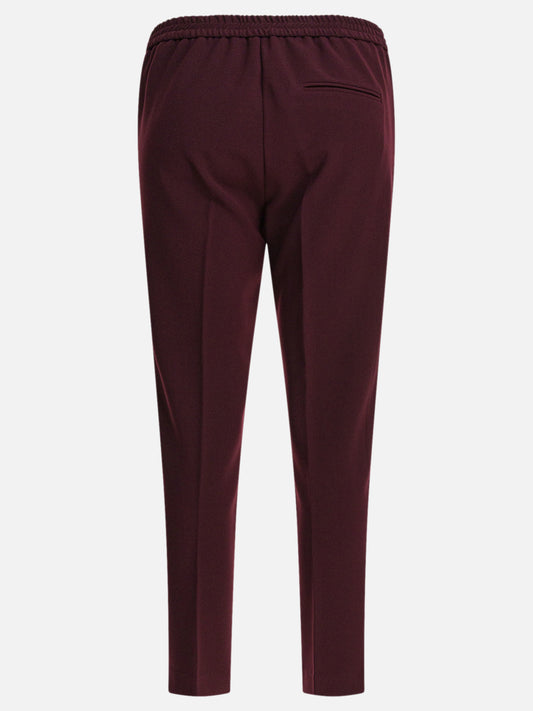 Leisure trousers Solid colour  Bordeaux - Semper Women | PLP | VIETTI Online Store | 2
