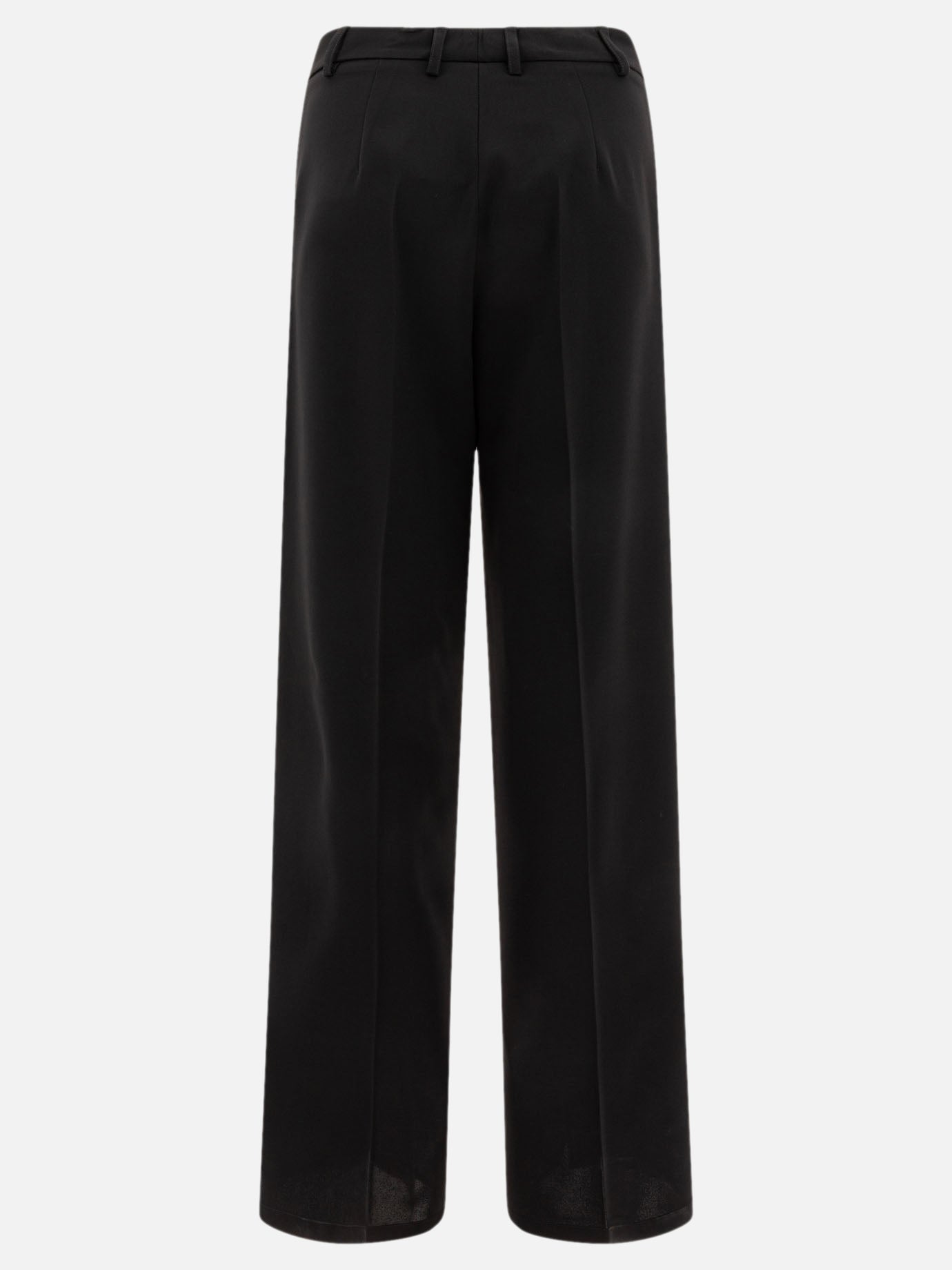 Pantaloni casual Solid colour  Nero - Semper Donna | PDP | VIETTI Online Store | thumbnail_2