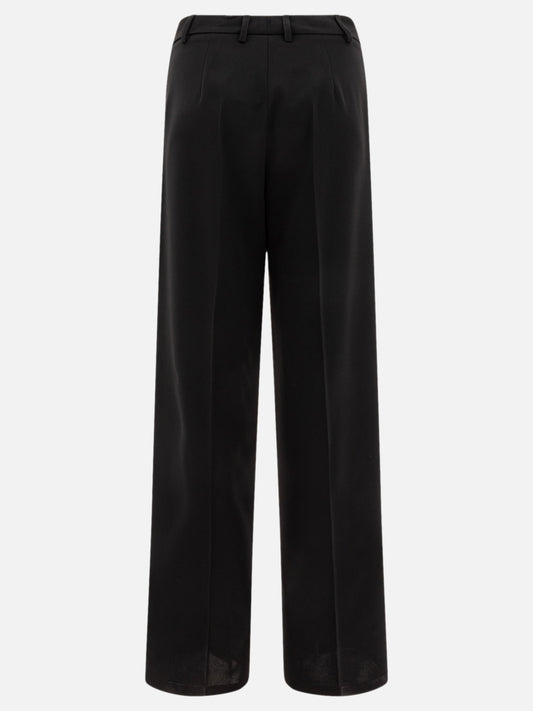 Leisure trousers Solid colour  Black - Semper Women | PLP | VIETTI Online Store | 2
