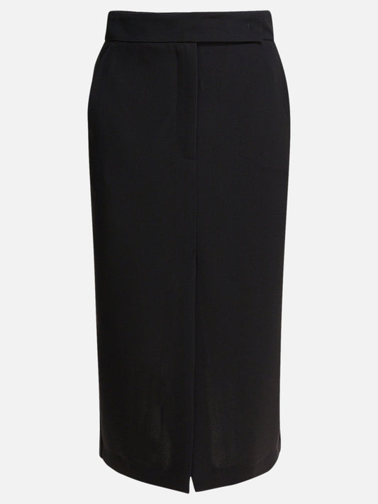 Midi skirts Solid colour  Black - Semper Women | PLP | VIETTI Online Store 
