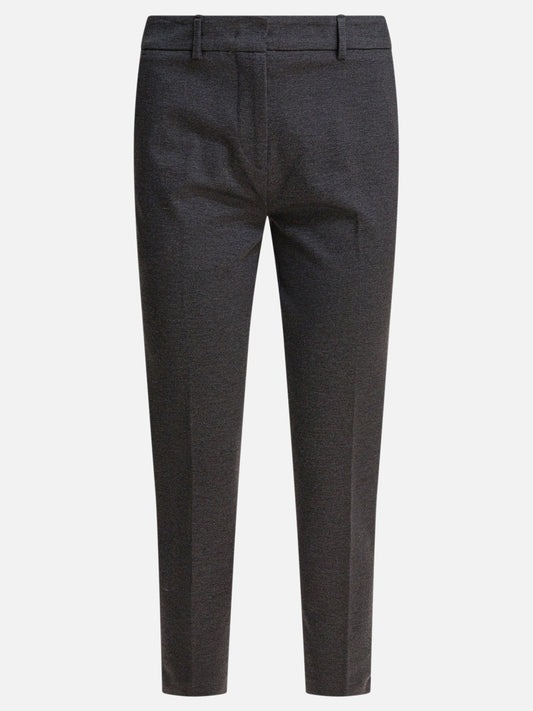 Leisure trousers Solid colour  Grey - Semper Women | PLP | VIETTI Online Store 
