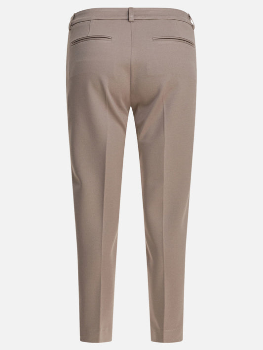 Leisure trousers Solid colour  Beige - Semper Women | PLP | VIETTI Online Store | 2
