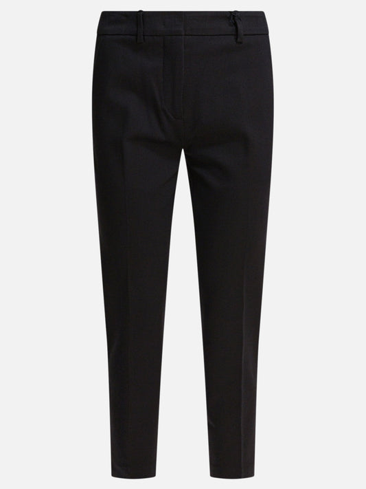 Leisure trousers Solid colour  Black - Semper Women | PLP | VIETTI Online Store 
