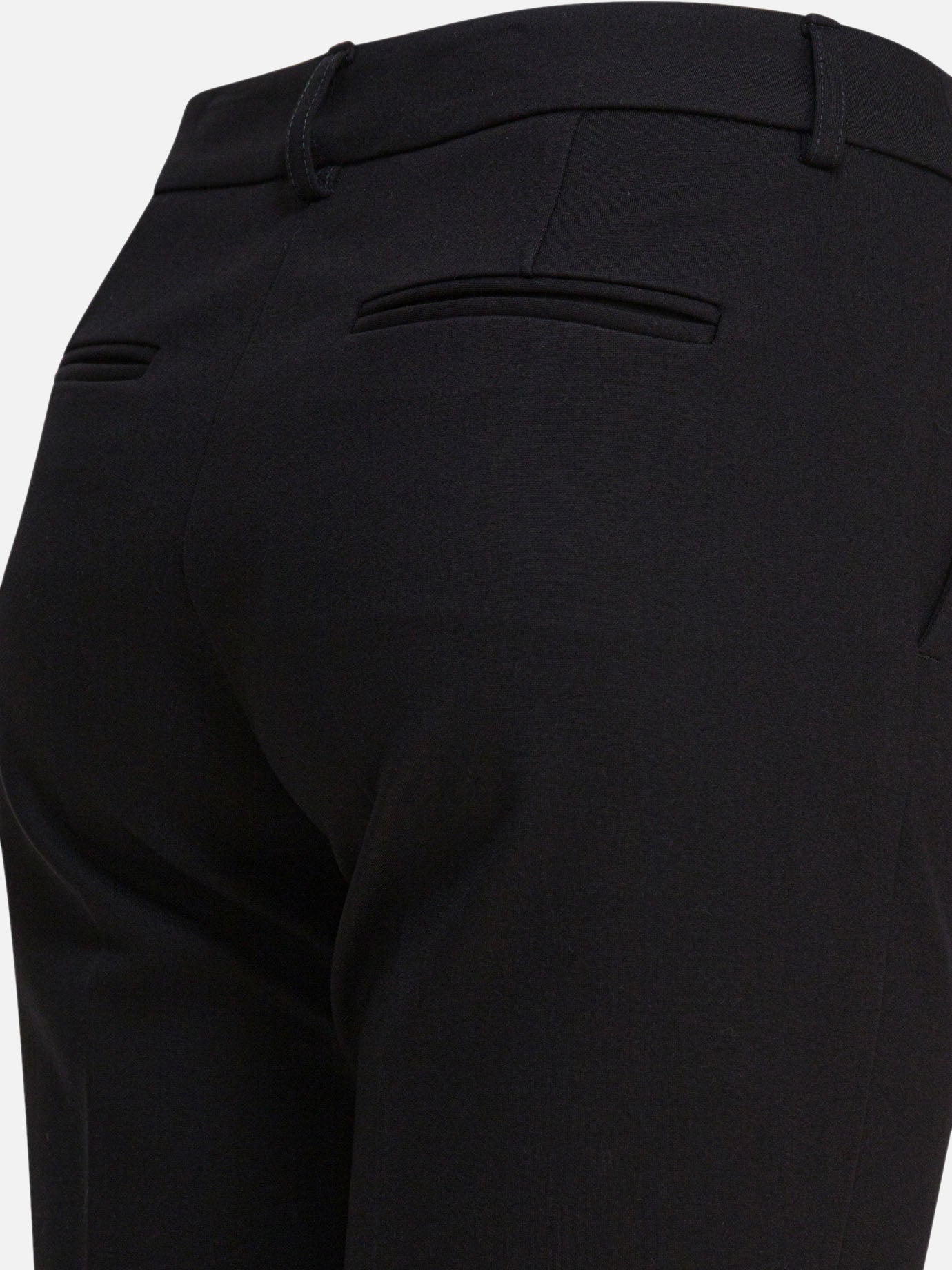 Leisure trousers Solid colour  Black - Semper Women | PDP | VIETTI Online Store | thumbnail_4