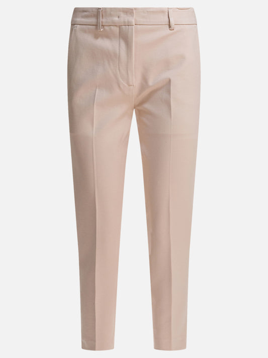 Leisure trousers Solid colour  Beige - Semper Women | PLP | VIETTI Online Store 
