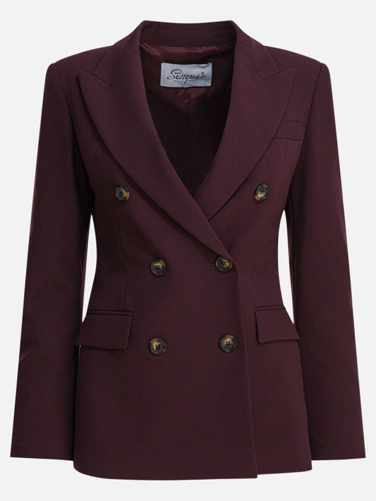 Blazers Solid colour  Bordeaux - Semper Women | PLP | VIETTI Online Store 

