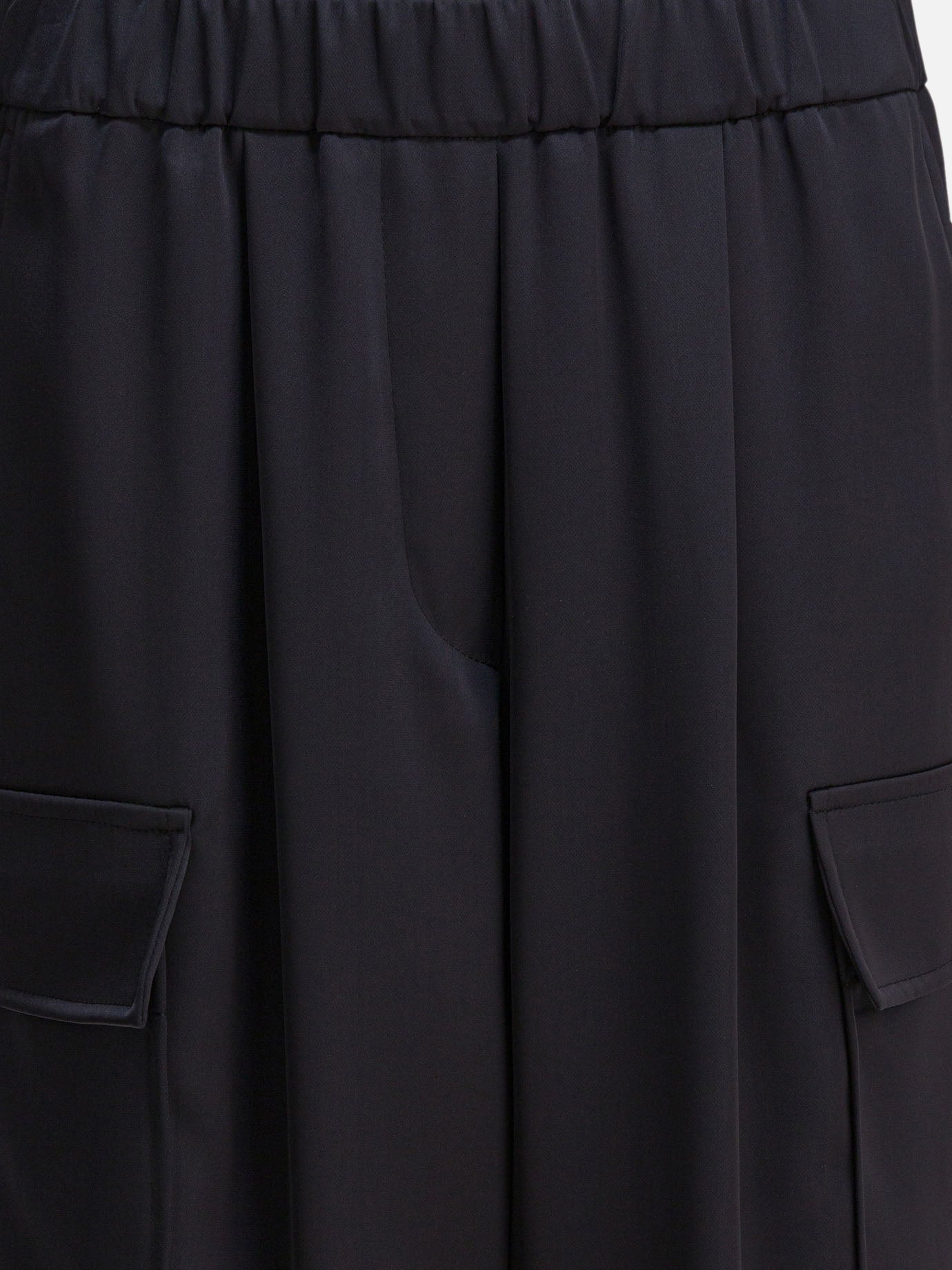 Cargo & parachute trousers Solid colour  Blue - Semper Women | PDP | VIETTI Online Store | Zoom-Modal_3
