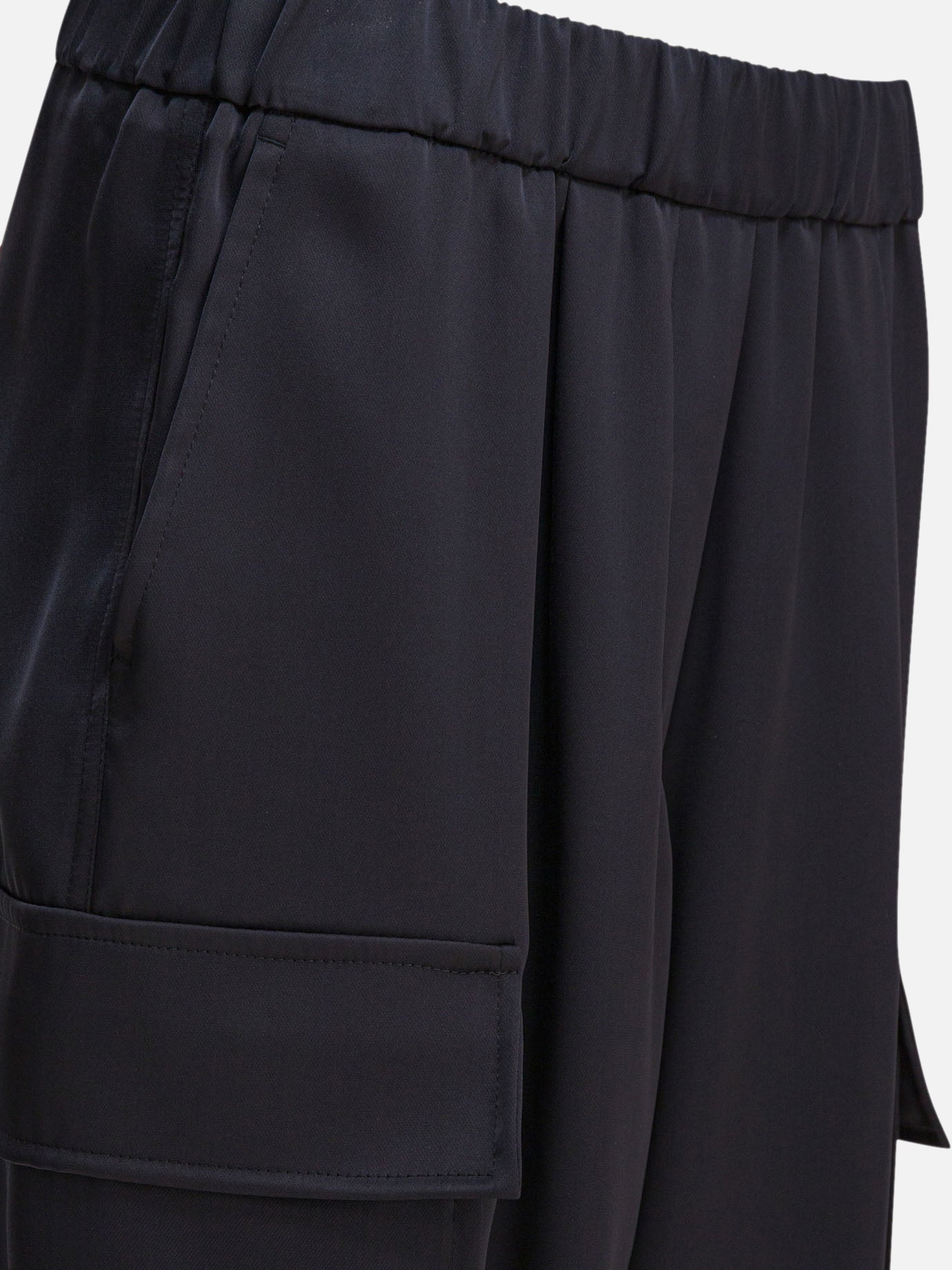 Cargo & parachute trousers Solid colour  Blue - Semper Women | PDP | VIETTI Online Store | thumbnail_4