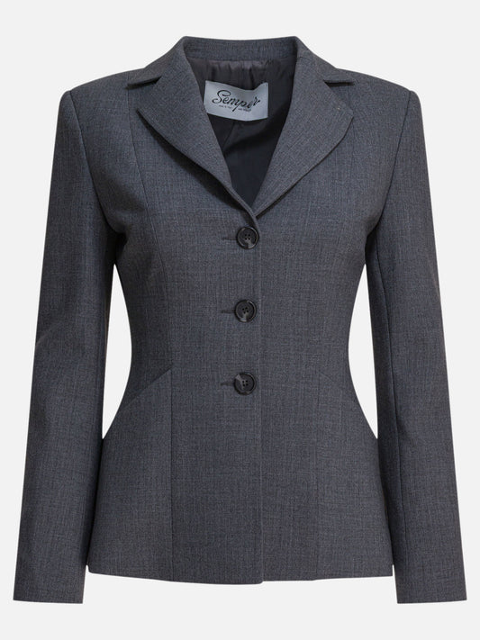 Blazers Solid colour  Grey - Semper Women | PLP | VIETTI Online Store 

