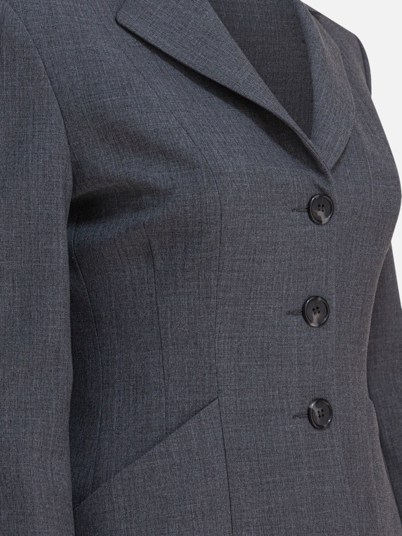 Blazers Solid colour  Grey - Semper Women | PDP | VIETTI Online Store | thumbnail_4