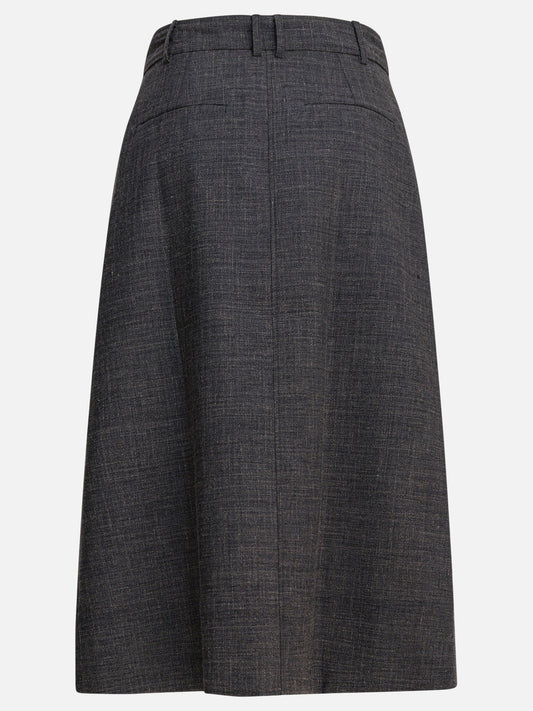 Gonne midi Solid colour  Grigio - Soeur Donna | PDP | VIETTI Online Store | 2
