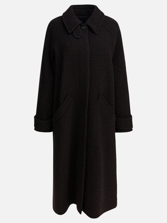 Long coats Check  Brown - Soeur Women | PLP | VIETTI Online Store 
