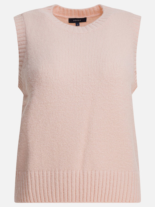 Gilet Solid colour  Rosa - Soeur Donna | PDP | VIETTI Online Store 
