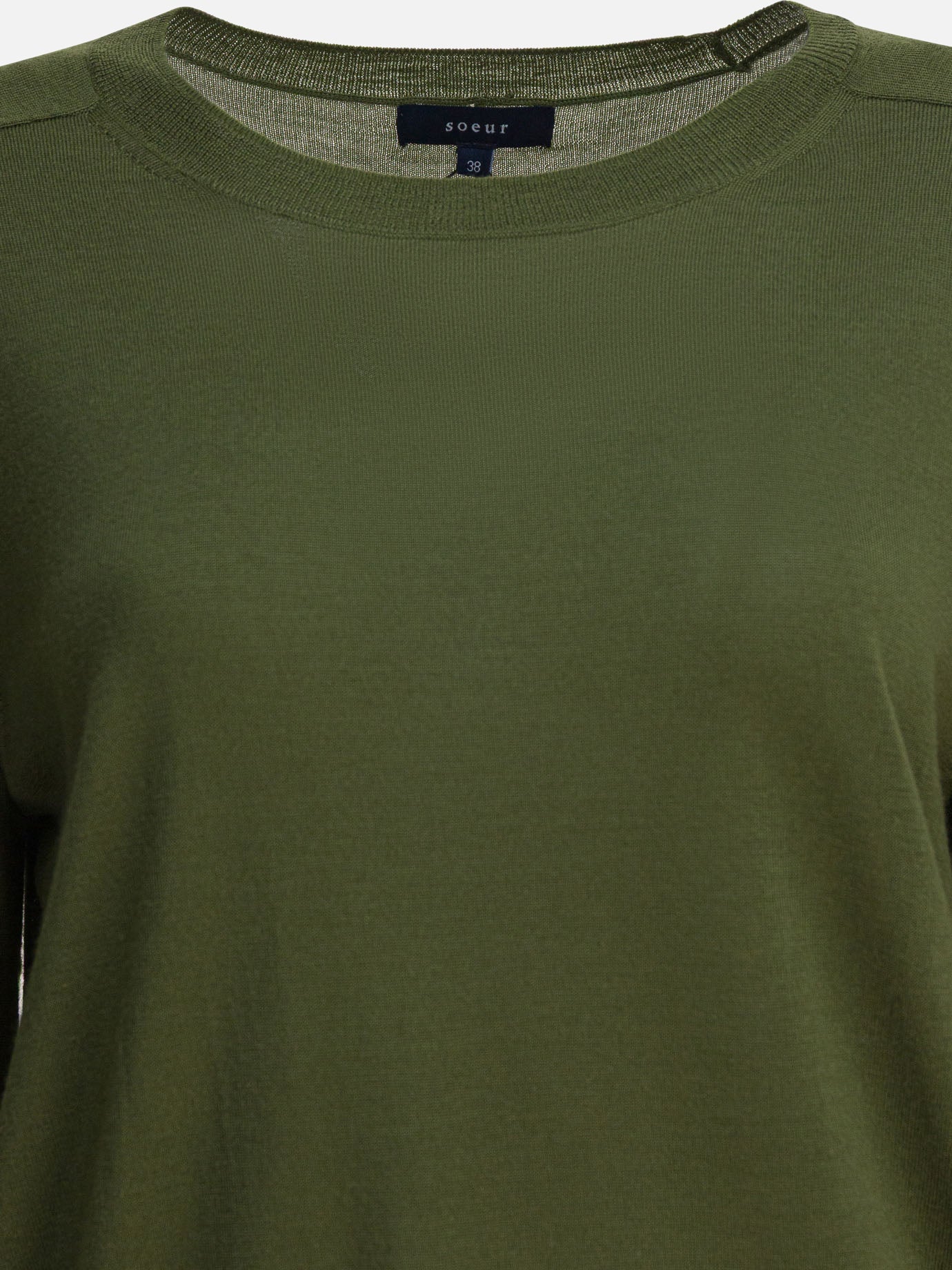 Maglioni girocollo Solid colour  Verde - Soeur Donna | PDP | VIETTI Online Store | thumbnail_3