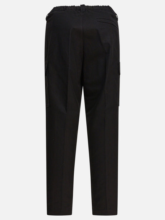 Pantaloni cargo & parachute Logo  Nero - Stone Island Uomo | PDP | VIETTI Online Store | 2

