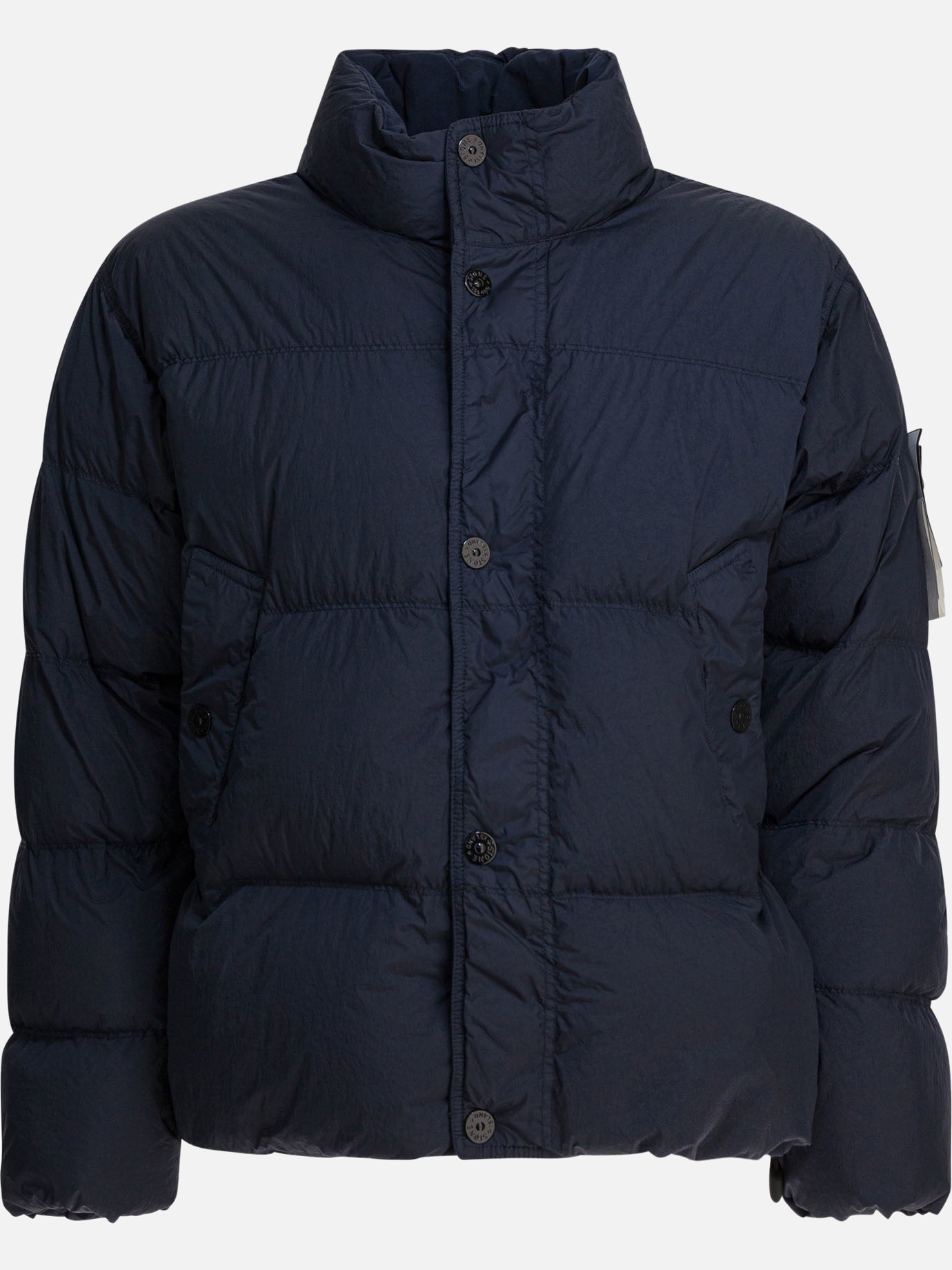 Giacche a vento Logo  Blu - Stone Island Uomo | PDP | VIETTI Online Store | thumbnail