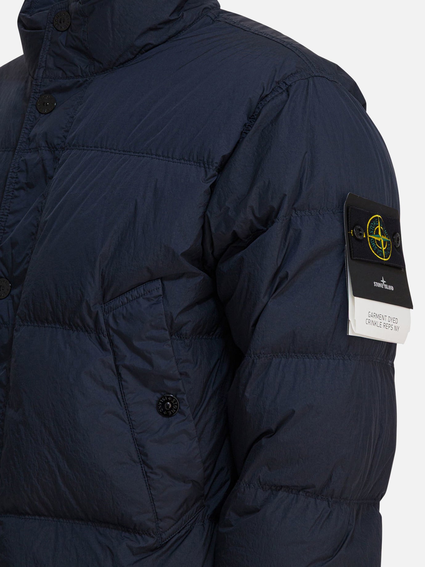 Giacche a vento Logo  Blu - Stone Island Uomo | PDP | VIETTI Online Store | thumbnail_4