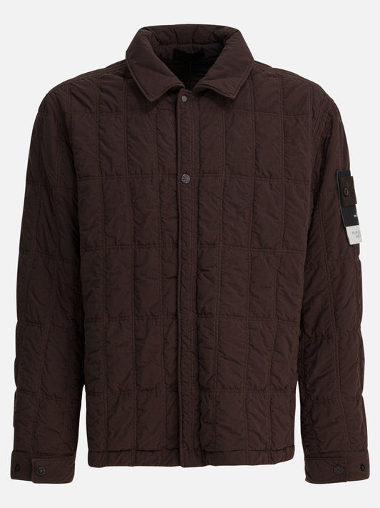 Cappotti corti Logo  Marrone - Stone Island Uomo | PLP | VIETTI Online Store 
