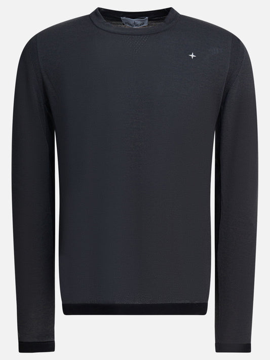 Crewneck sweaters Solid colour  Grey - Stone Island Men | PLP | VIETTI Online Store 
