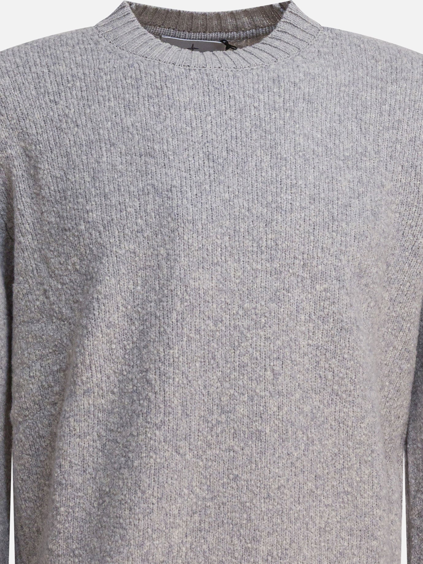 Maglioni girocollo Solid colour  Grigio - Stone Island Uomo | PDP | VIETTI Online Store | Zoom-Modal_3

