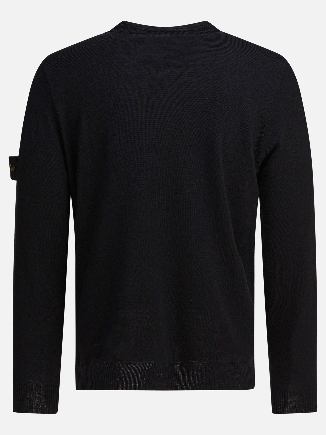 Stone Island RWS lightweight wool crewneck sweater Black