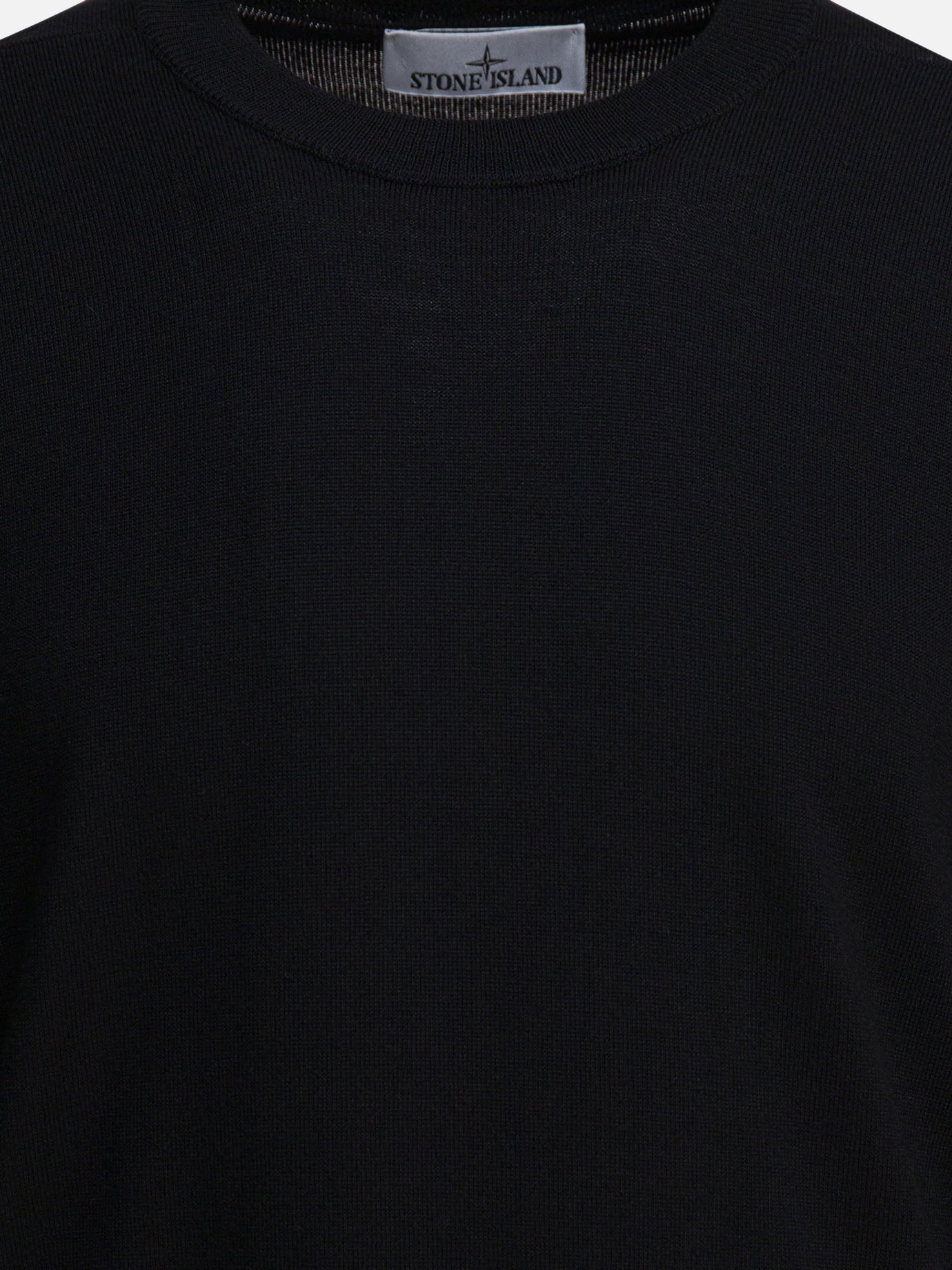 Stone Island RWS lightweight wool crewneck sweater 29016157_M Black thumbnail_3