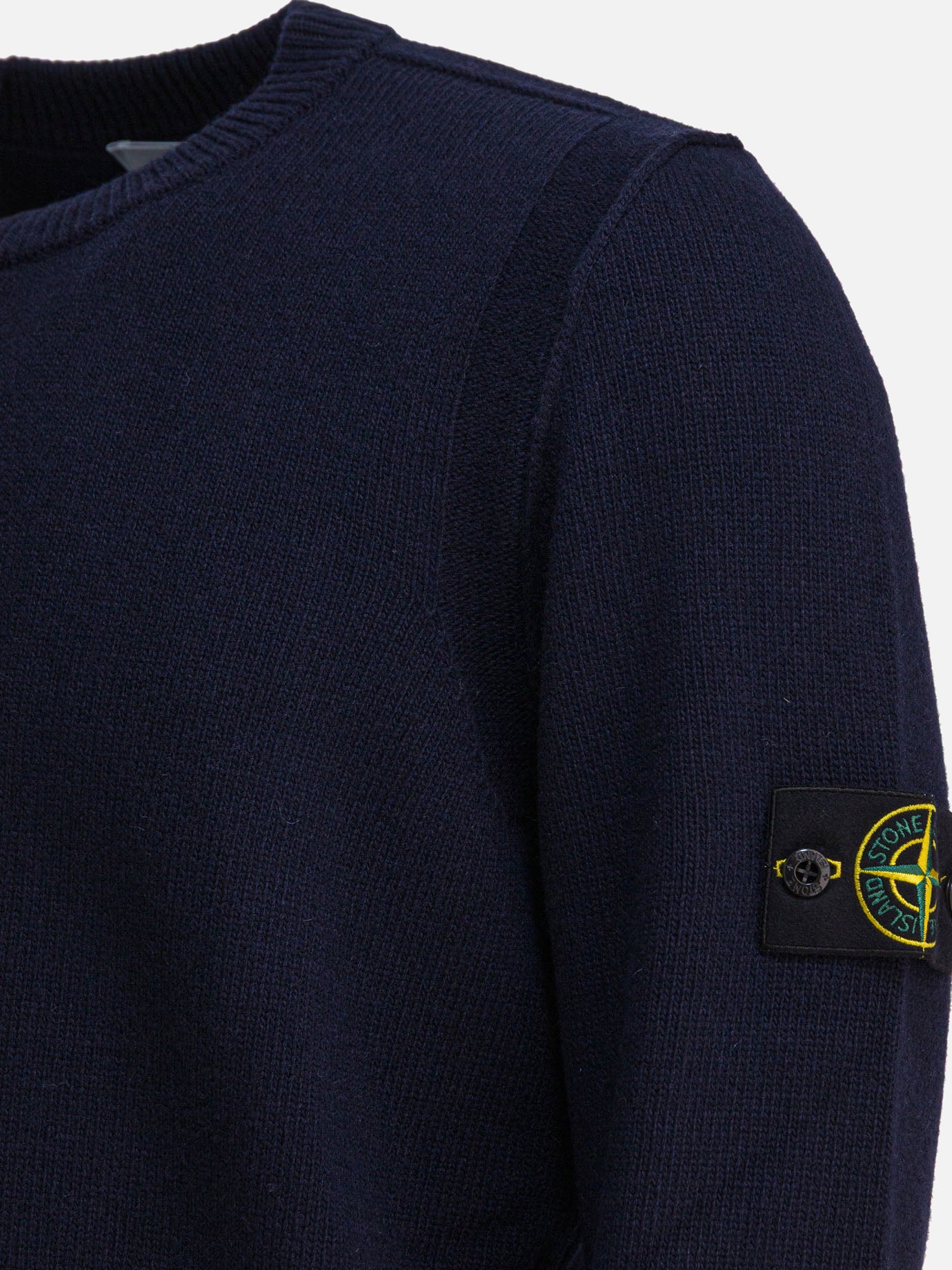 Stone Island Maglione girocollo in lana 29358227_M Blue thumbnail_4