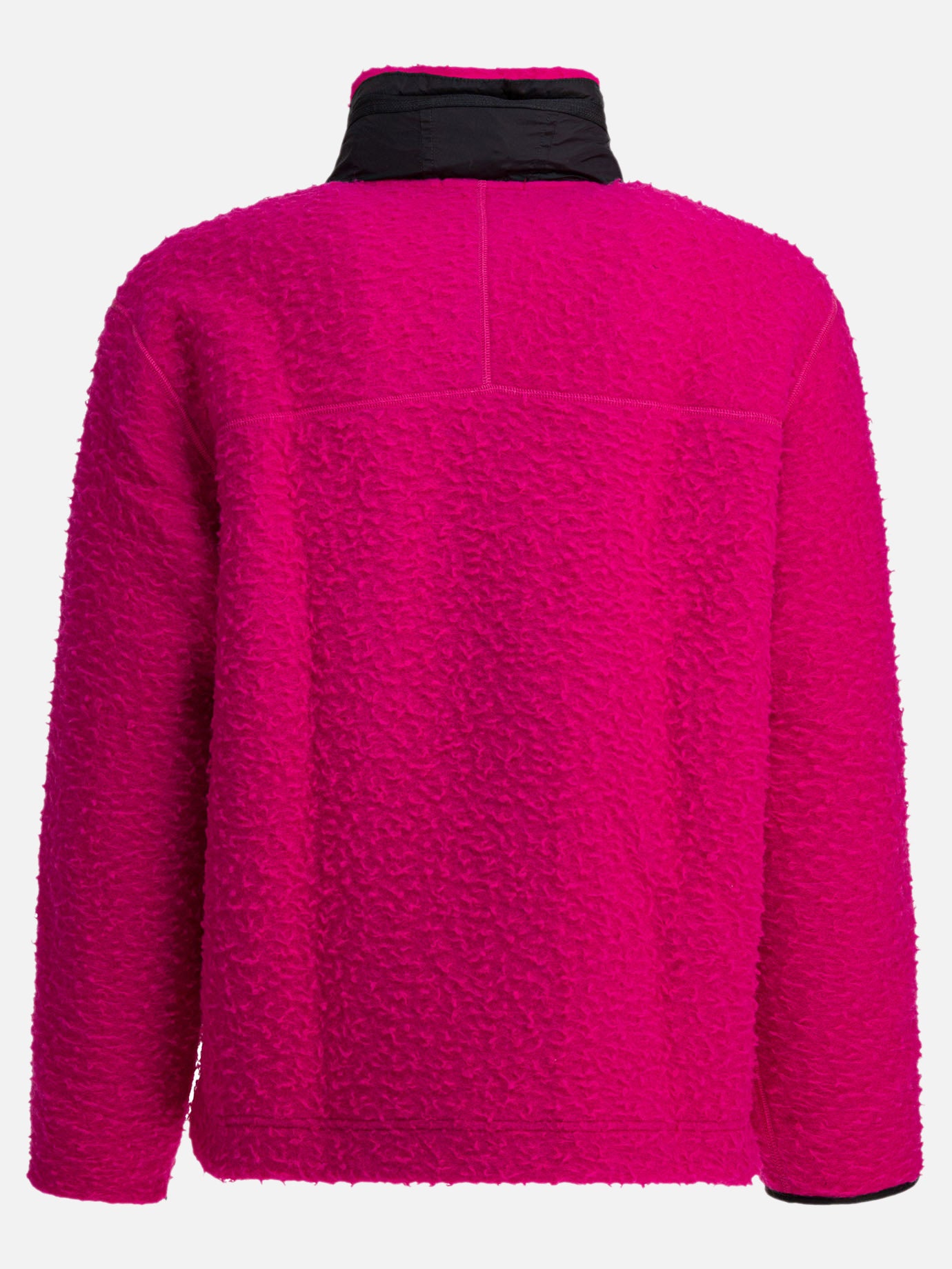 Felpe con mezza zip Logo  Fucsia - Stone Island Uomo | PDP | VIETTI Online Store | thumbnail_2